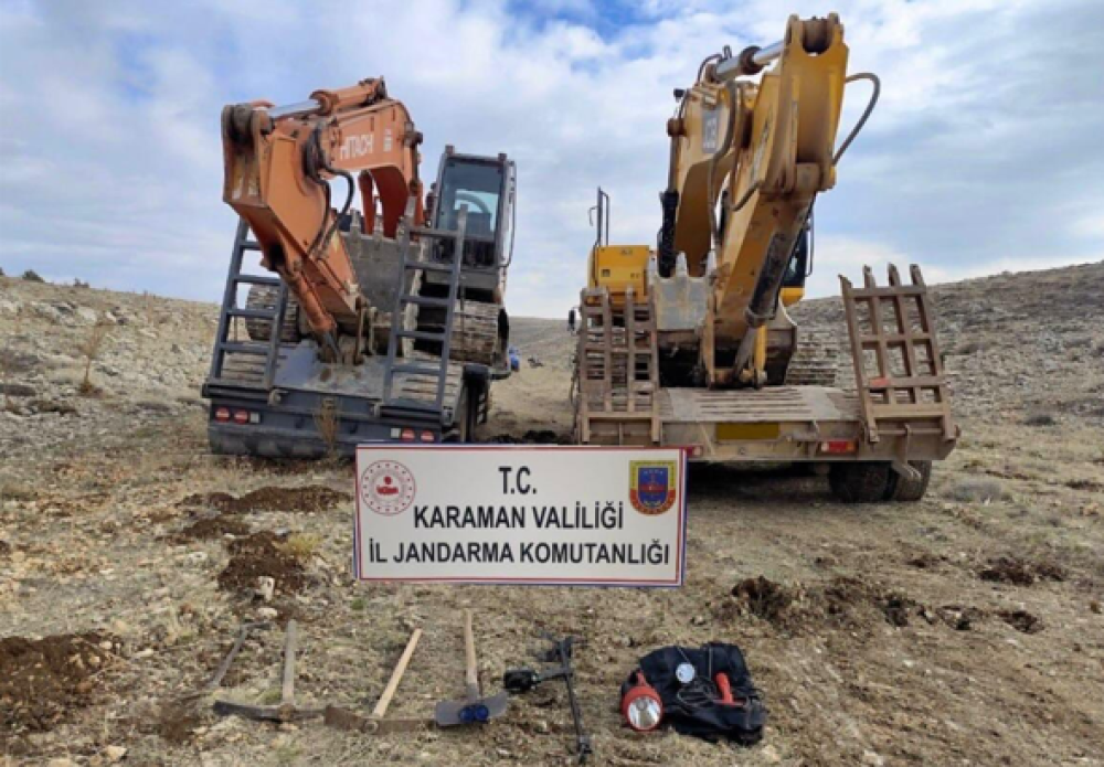 Karaman'da ka&ccedil;ak&ccedil;ılık operasyonu
