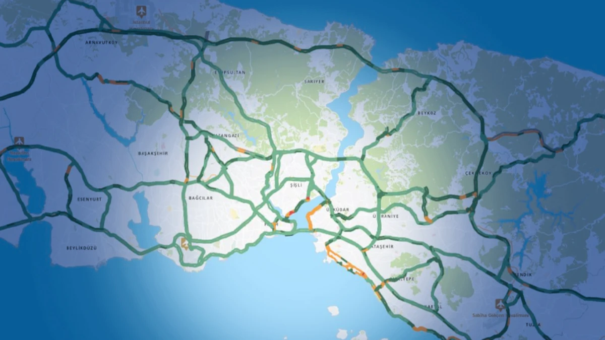 İstanbul trafiğine bayram arası: Anadolu Yakası'nda yoğunluk y&uuml;zde 2'ye kadar d&uuml;şt&uuml;