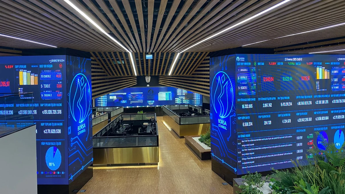 Borsa g&uuml;n&uuml; y&uuml;zde 1,64 d&uuml;ş&uuml;şle tamamladı