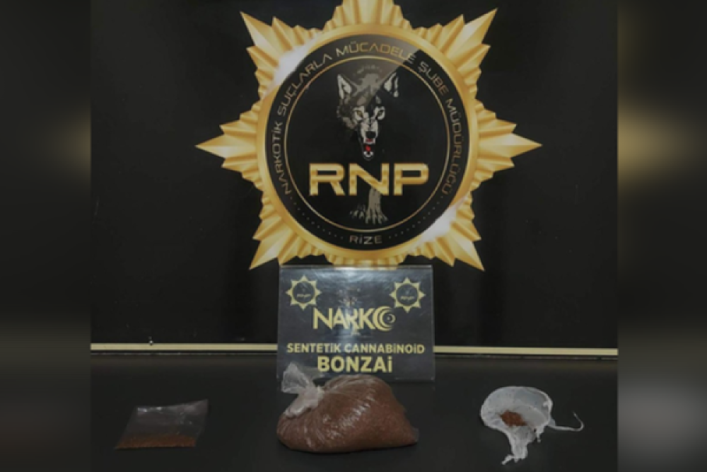 Rize&rsquo;de uyuşturucu operasyonu