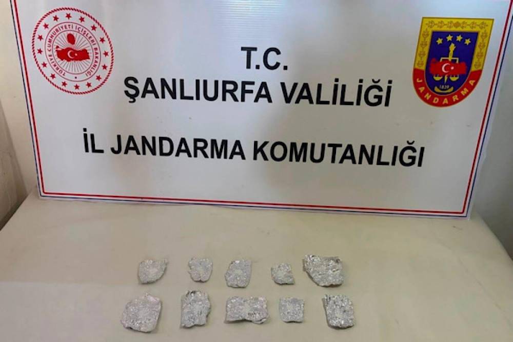 Şanlıurfa&rsquo;da uyuşturucu operasyonunda 15 gram metamfetamin ele ge&ccedil;irildi