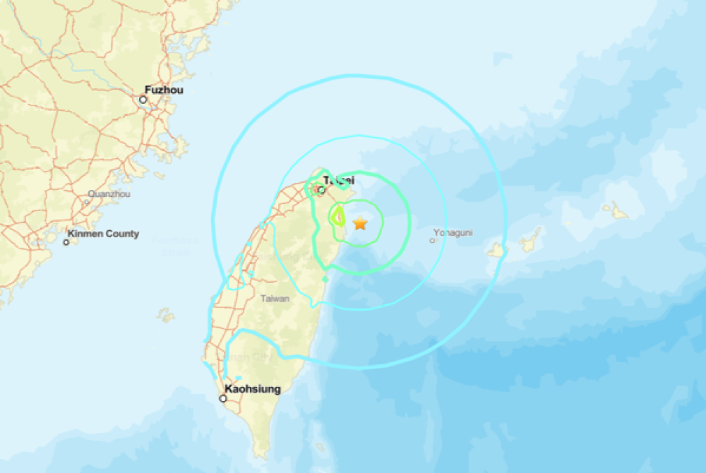 Tayvan'da deprem