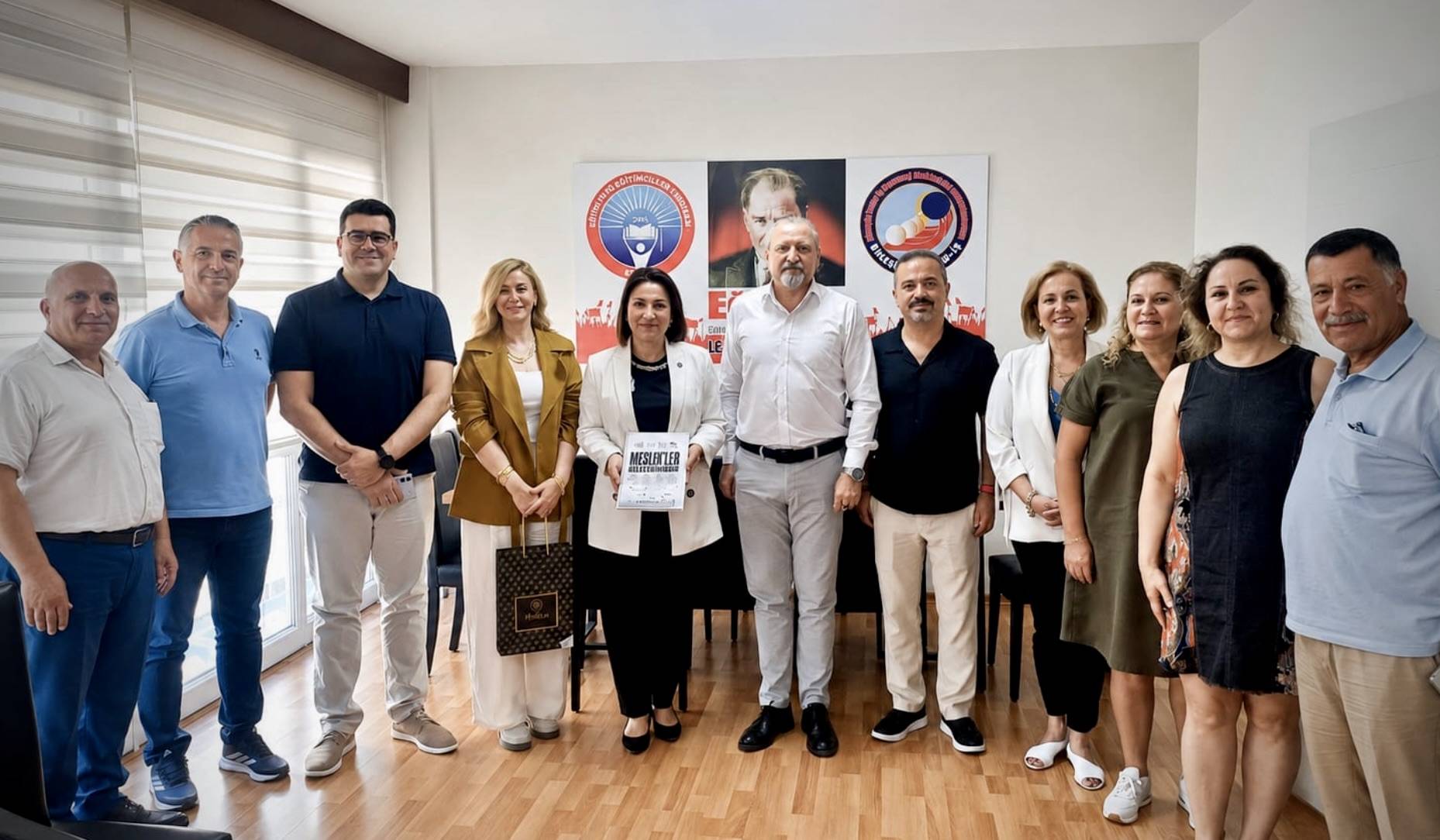 İyi Parti&rsquo;den Eğitim-İş Sendikası&rsquo;na Anlamlı Ziyaret&nbsp;