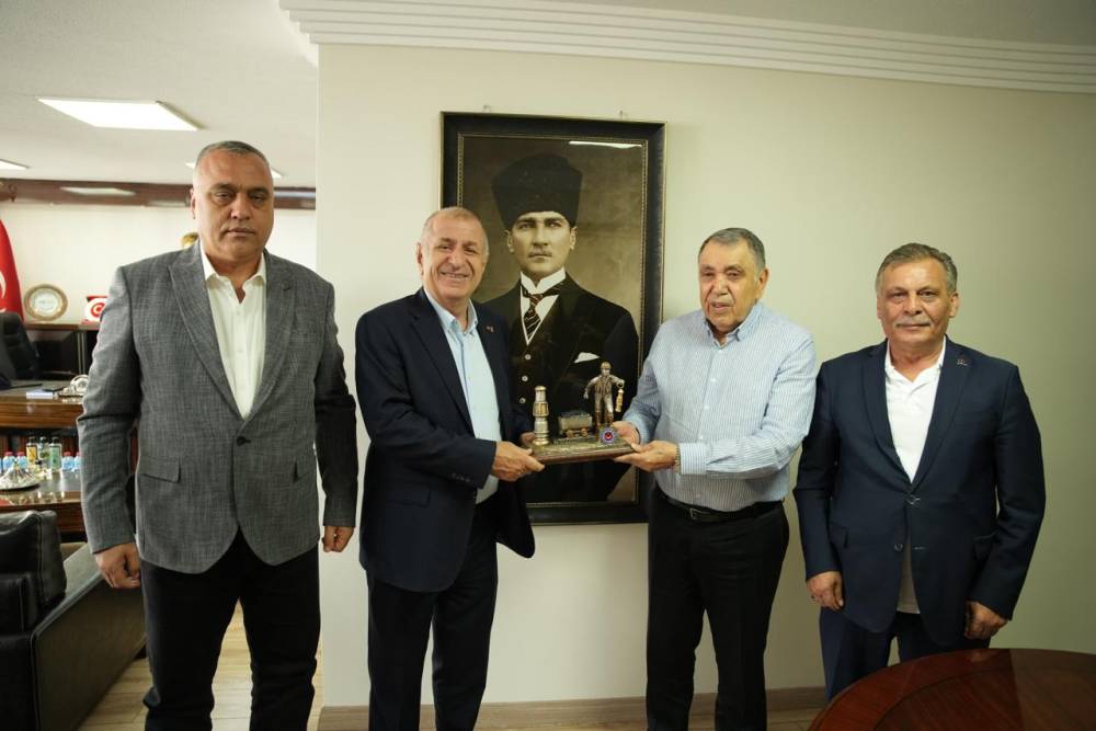 &Ouml;zdağ, T&uuml;rkiye Maden İş&ccedil;ileri Sendikası'nı ziyaret etti