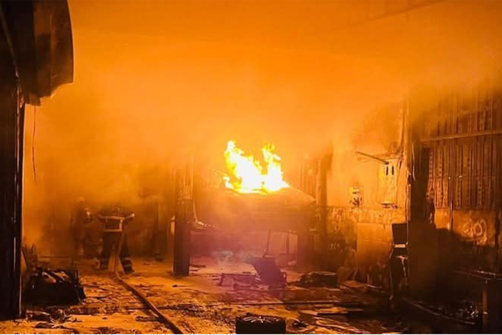 Antakya Yeni Sanayi Sitesi&rsquo;nde yangın