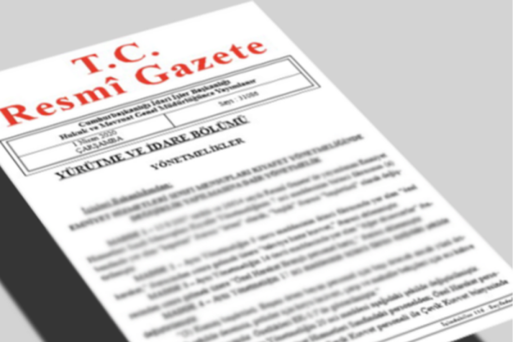 Resmi Gazete başlıkları
