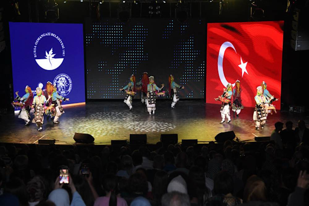 Osmangazi&rsquo;de 20. Uluslararası NAKEM Balkan Festivali d&uuml;zenlendi
