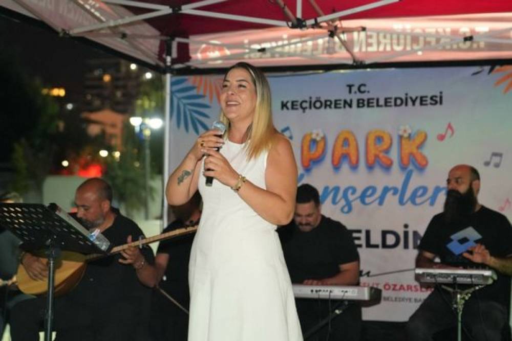 Ke&ccedil;i&ouml;ren parklarda konser coşkusu