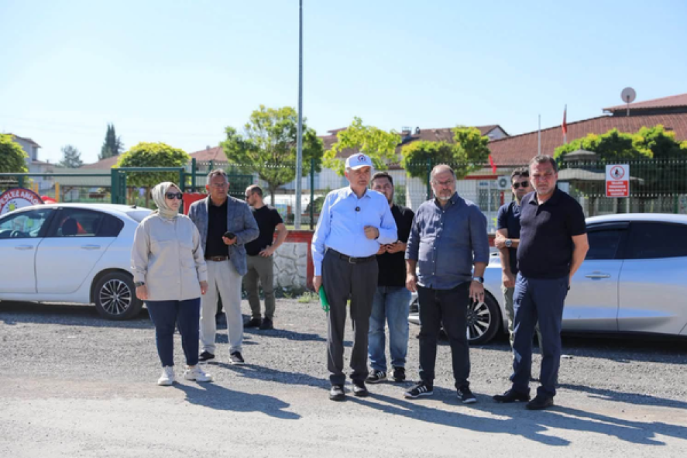 Başkan &Ouml;zl&uuml;, saha incelemelerinde bulundu