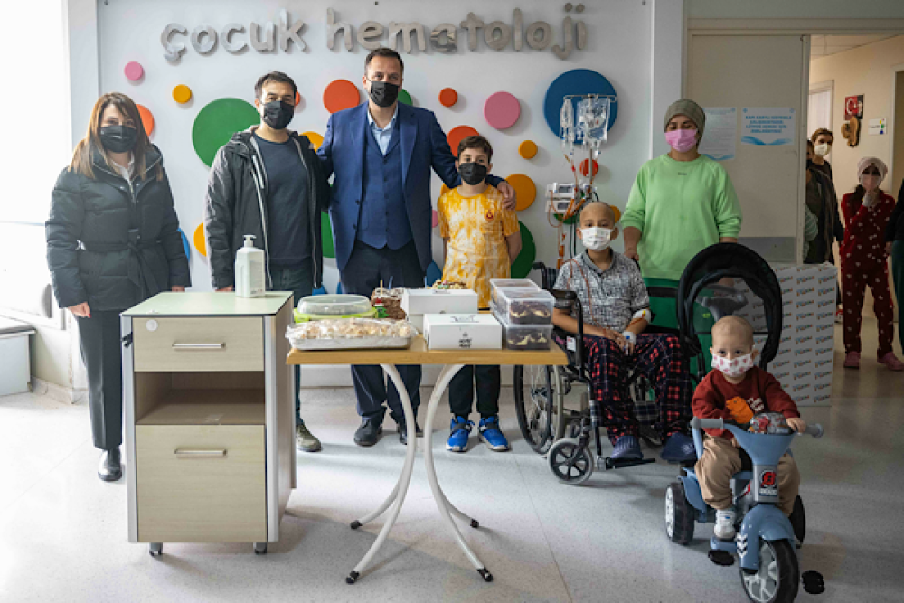 Başkan Eşki&rsquo;den Ege &Uuml;niversitesi Hematoloji B&ouml;l&uuml;m&uuml;&rsquo;ne ziyaret