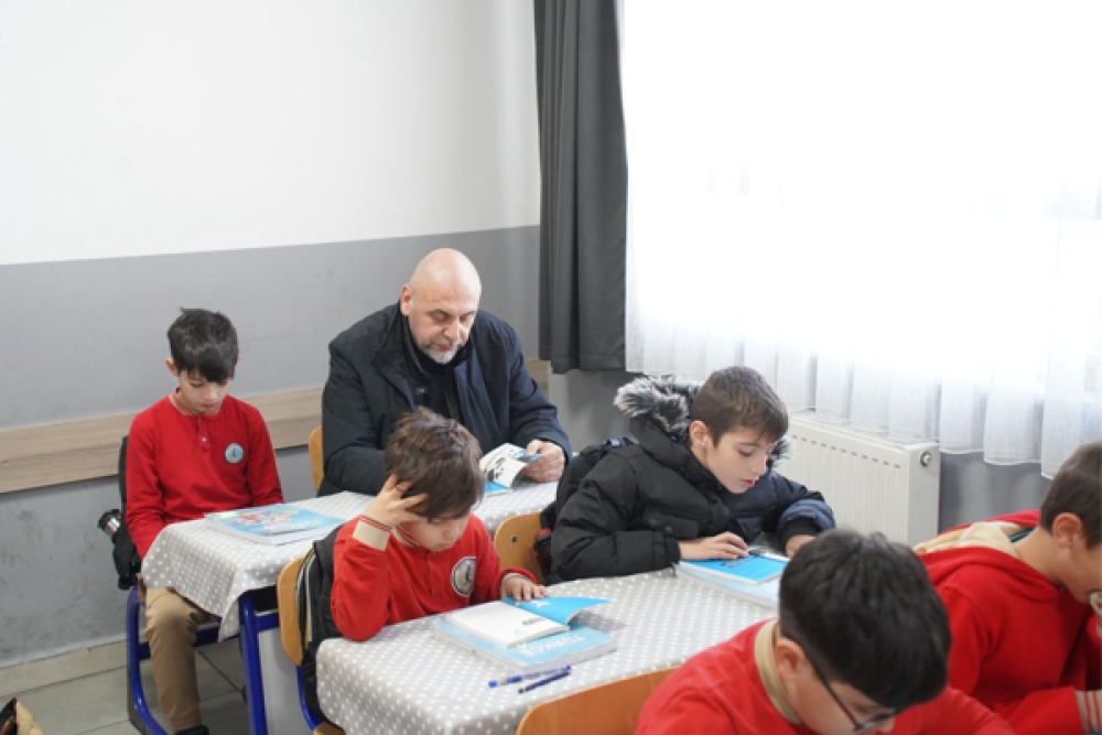 Başkan Aydın, &ouml;ğrencilerle buluştu