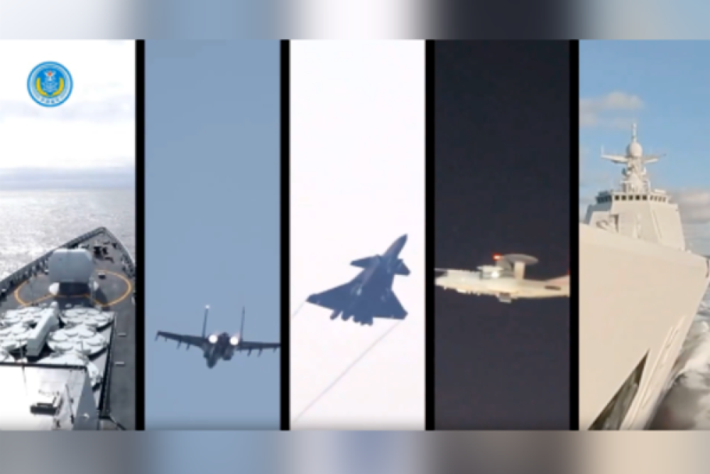 &Ccedil;in ordusu Taiwan&rsquo;ın kuzey ve g&uuml;neyindeki tatbikatları s&uuml;rd&uuml;r&uuml;yor