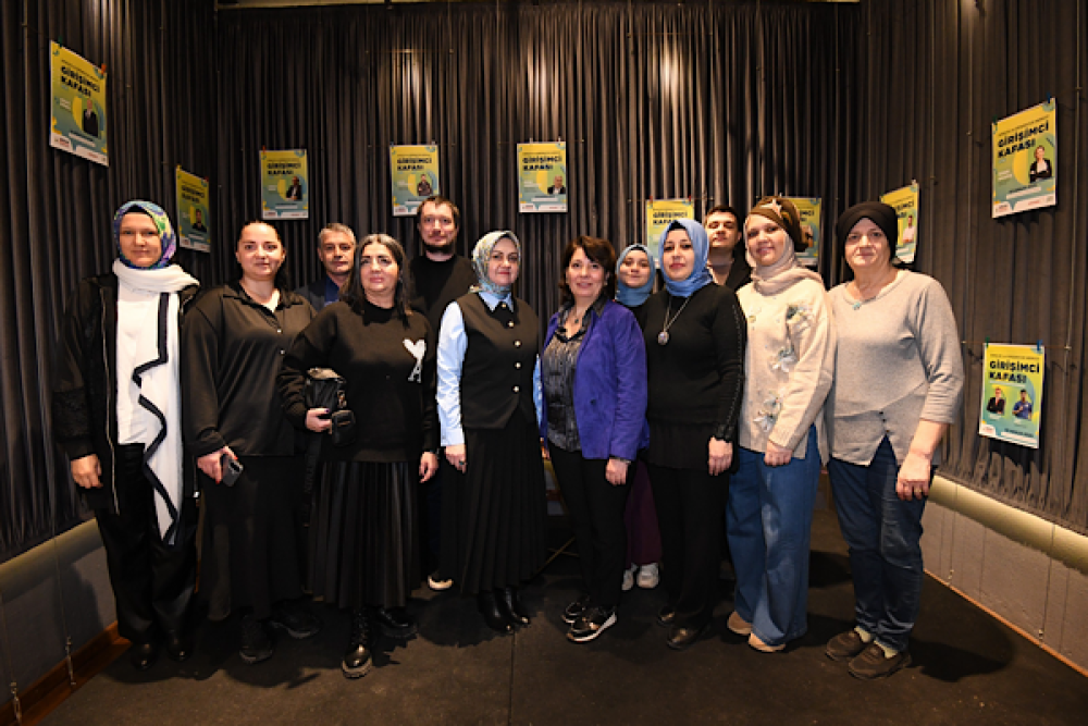 Osmangazi'de ''Girişimci Kafası S&ouml;yleşisi'' d&uuml;zenlendi