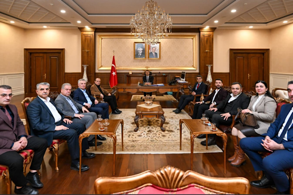 B&uuml;ro Memur-Sen Genel Başkanı Yazgan, Vali Aktaş&rsquo;ı ziyaret etti