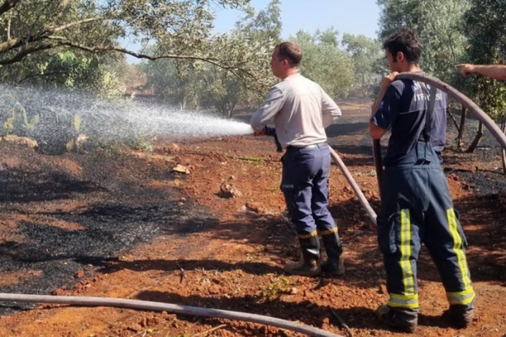 Antalya'da orman yangınlarına karşı b&uuml;y&uuml;kşehir ekipleri d&ouml;rt il&ccedil;ede g&ouml;rev yaptı