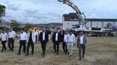 Karacabey’de 100 milyon TL’lik spor yatırımında çalışmalar başladı
