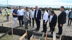 Karacabey’de 100 milyon TL’lik spor yatırımında çalışmalar başladı