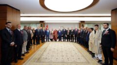 Kayseri’de yılın ahileri ve kutlama heyeti Başkan Büyükkılıç’ı ziyaret etti