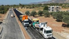 Aydın Kızılçay Bulvarı’nda asfalt çalışması başladı