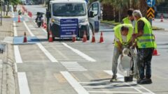 Aydın’da 11 kilometrelik bisiklet yolu için çalışmalar başladı