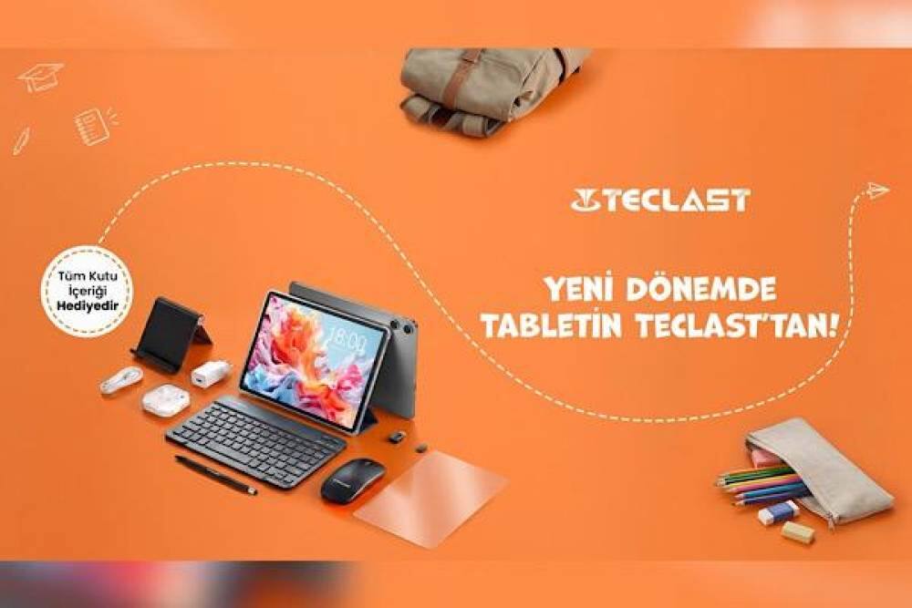 Yeni dönemde tabletiniz Teclast’tan: Öğrenciden profesyonele geniş ürün yelpazesi