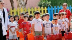 Yavuz, minik öğrencilerin İlköğretim Haftası sevincine ortak oldu
