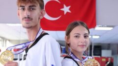 İzmirli Yelaldı kardeşlerden Avrupa’da çifte altın