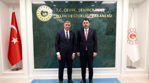Başkan Tugay, Bakan Kurum’la görüştü