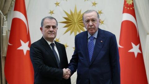 Cumhurbaşkanı Erdoğan, Azerbaycan Dışişleri Bakanı Bayramov’u kabul etti