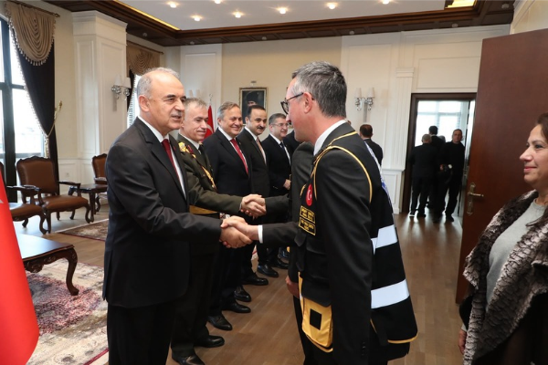Vali Erol, Cumhuriyet Bayramı tebrikat törenine katıldı