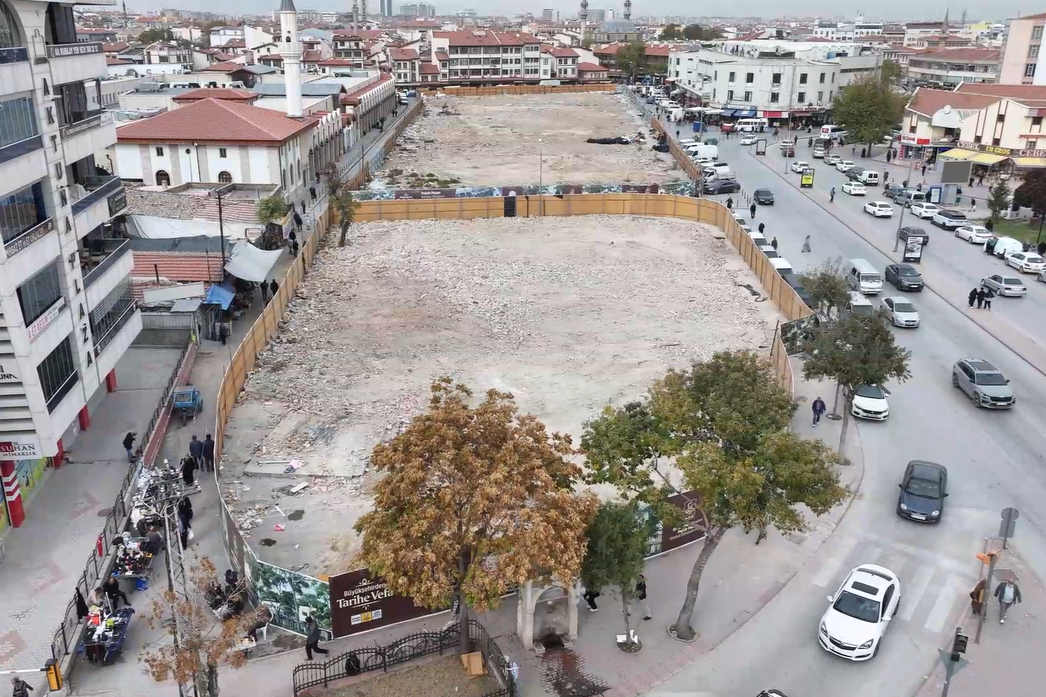 Konya Peynir Pazarı’nın ilinci etabı tamamlandı