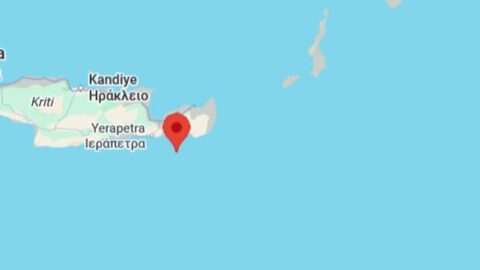 Girit Adası’nda deprem