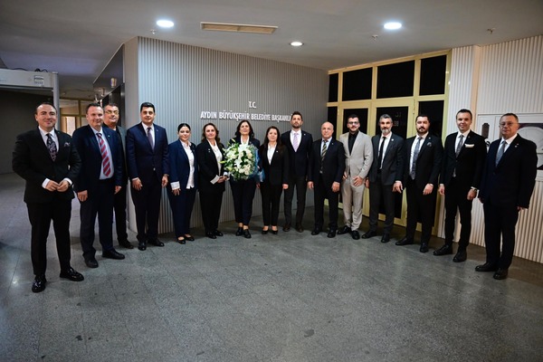 Aydın Sanayi Odası heyeti Çerçioğlu’nu ziyaret etti