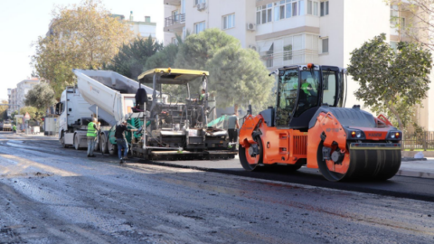 İzmir’de 5 kilometrelik yol yenileniyor