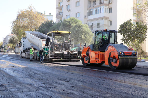 İzmir’de 5 kilometrelik yol yenileniyor
